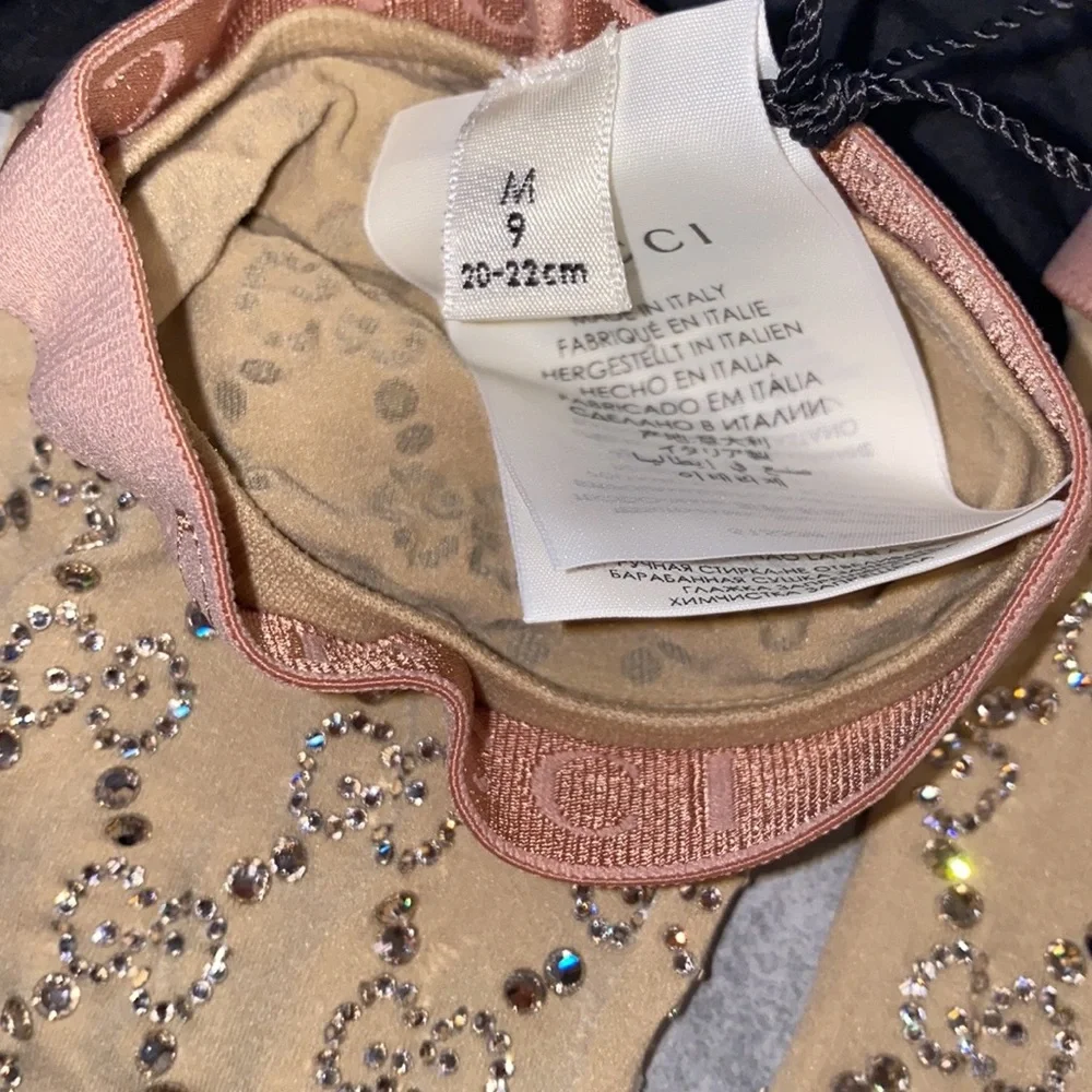 Gucci Crystal Socks